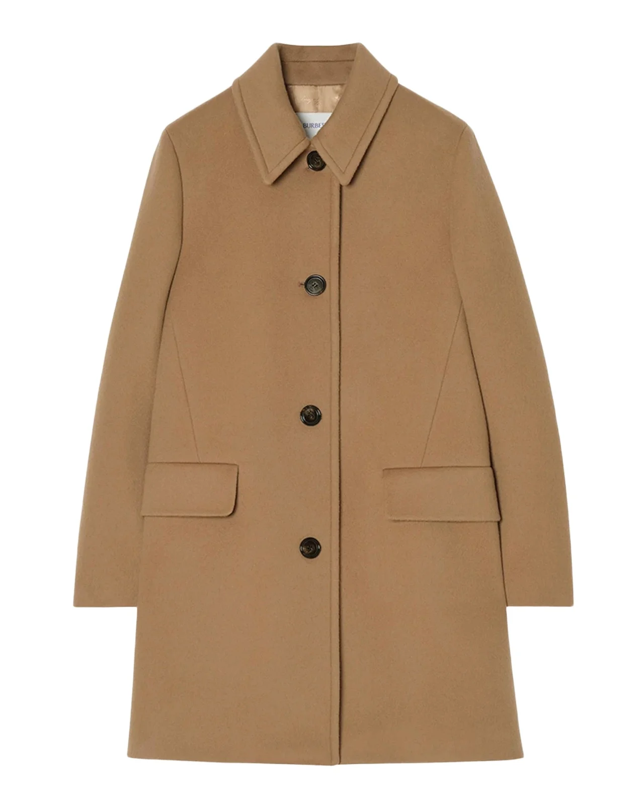Burberry Gosford Wool-Cashmere Single-Breasted Coat