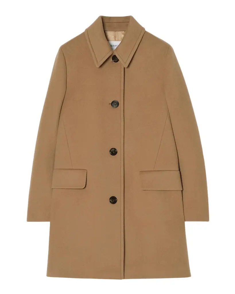 Gosford Wool-Cashmere Single-Breasted Coat