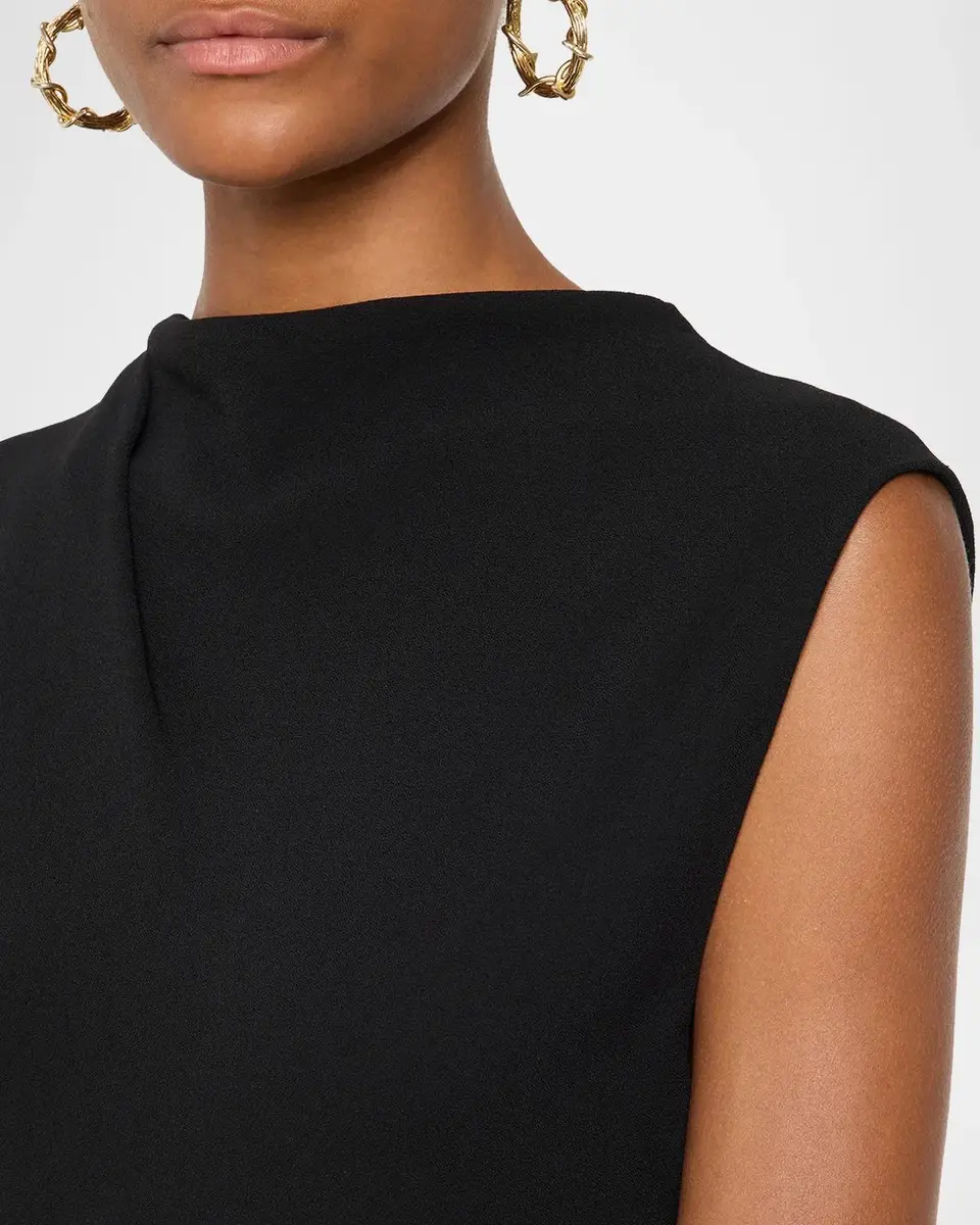 Vince Draped Mock Turtleneck Maxi Dress | Thumbnail 5 Vince Draped Mock Turtleneck Maxi Dress | Thumbnail 5