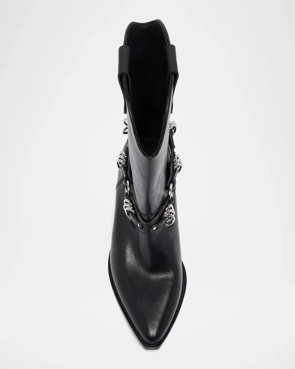 Isabel Marant Duerto 40MM Leather Cowboy Boots | Thumbnail 4 Isabel Marant Duerto 40MM Leather Cowboy Boots | Thumbnail 4