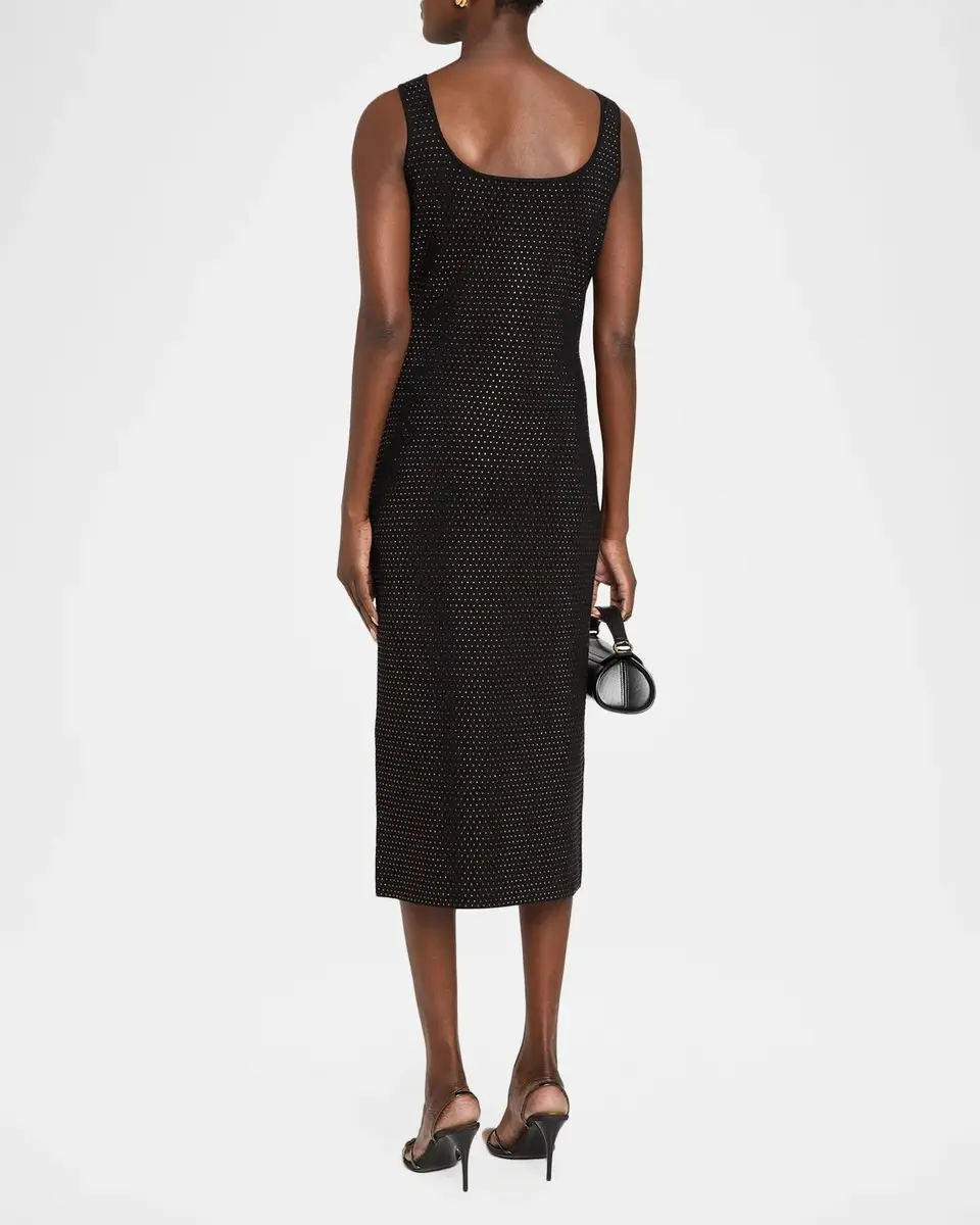 Elie Tahari Blakely Embellished Sweater Midi Dress | Thumbnail 3