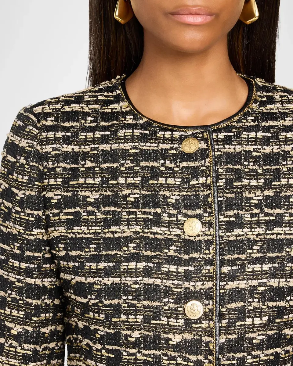 Kobi Halperin Gillian Tweed Mini Dress | Thumbnail 5
