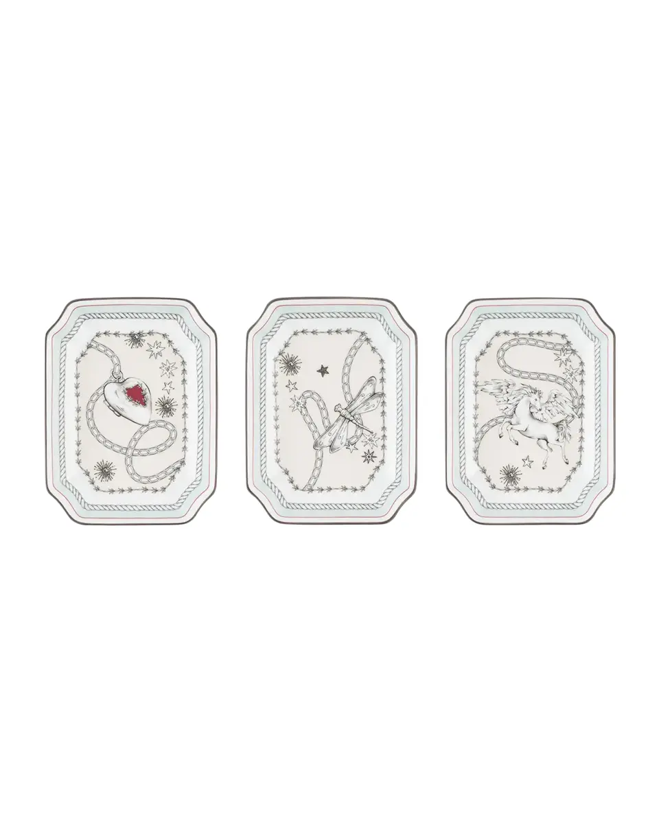 ALEVI Fortunae 3-Piece Octagonal Catch-Alls | Thumbnail 2 ALEVI Fortunae 3-Piece Octagonal Catch-Alls | Thumbnail 2