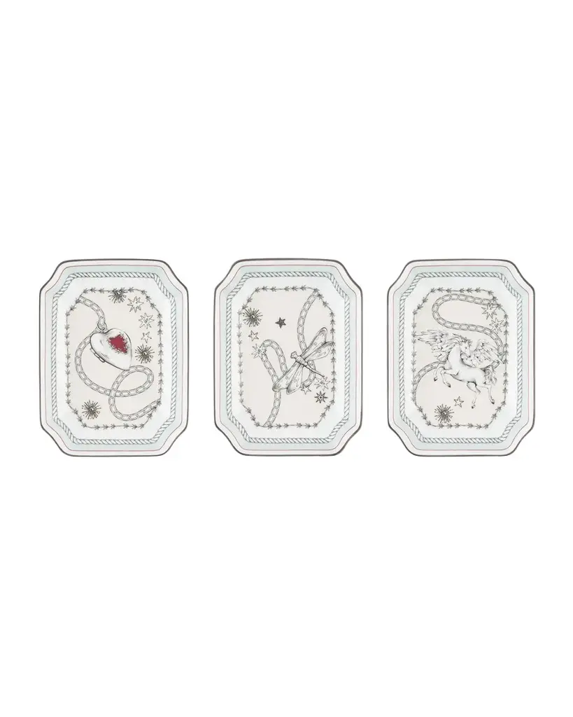 ALEVI Fortunae 3-Piece Octagonal Catch-Alls