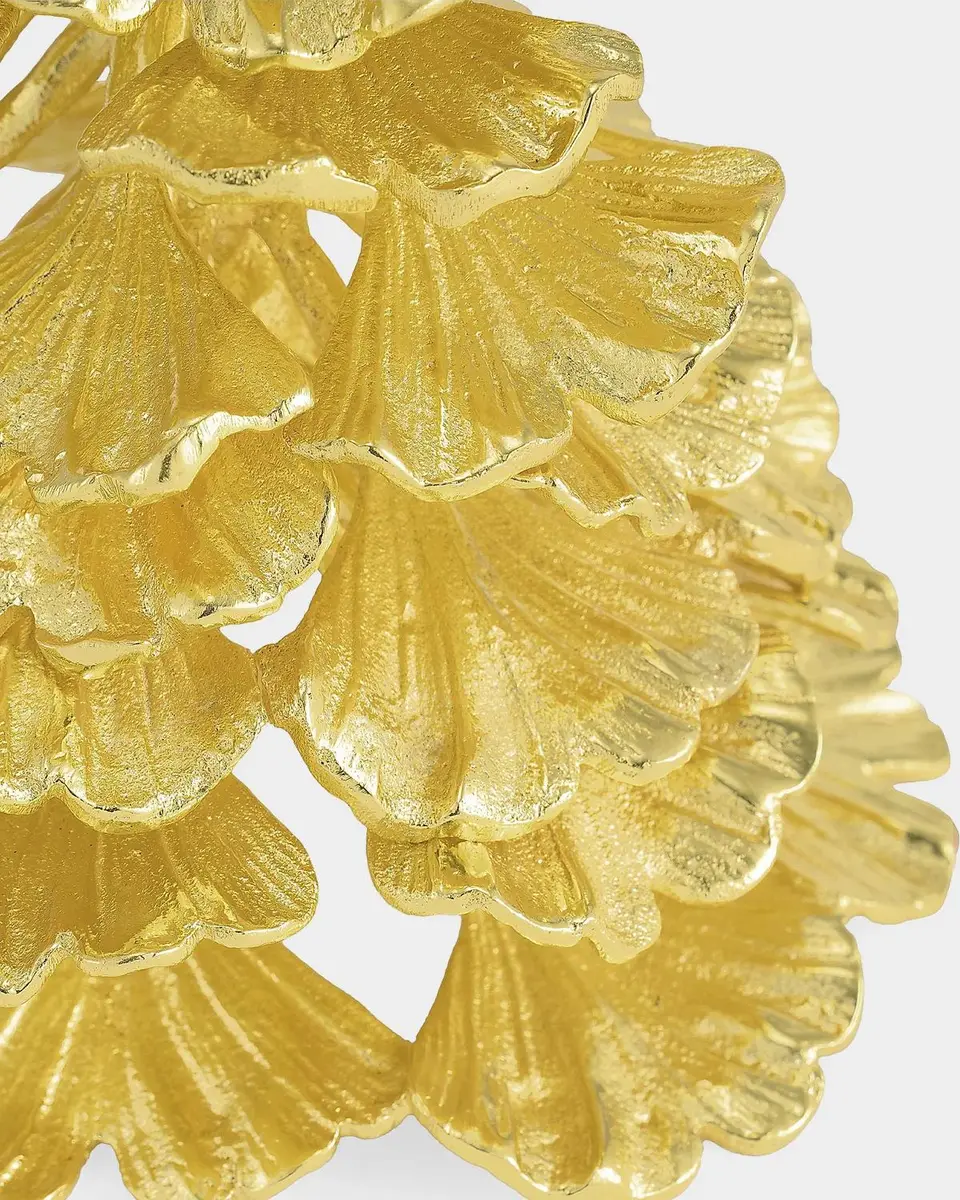 Michael Aram Holiday Ginkgo Goldtone Christmas Tree | Thumbnail 4 Michael Aram Holiday Ginkgo Goldtone Christmas Tree | Thumbnail 4