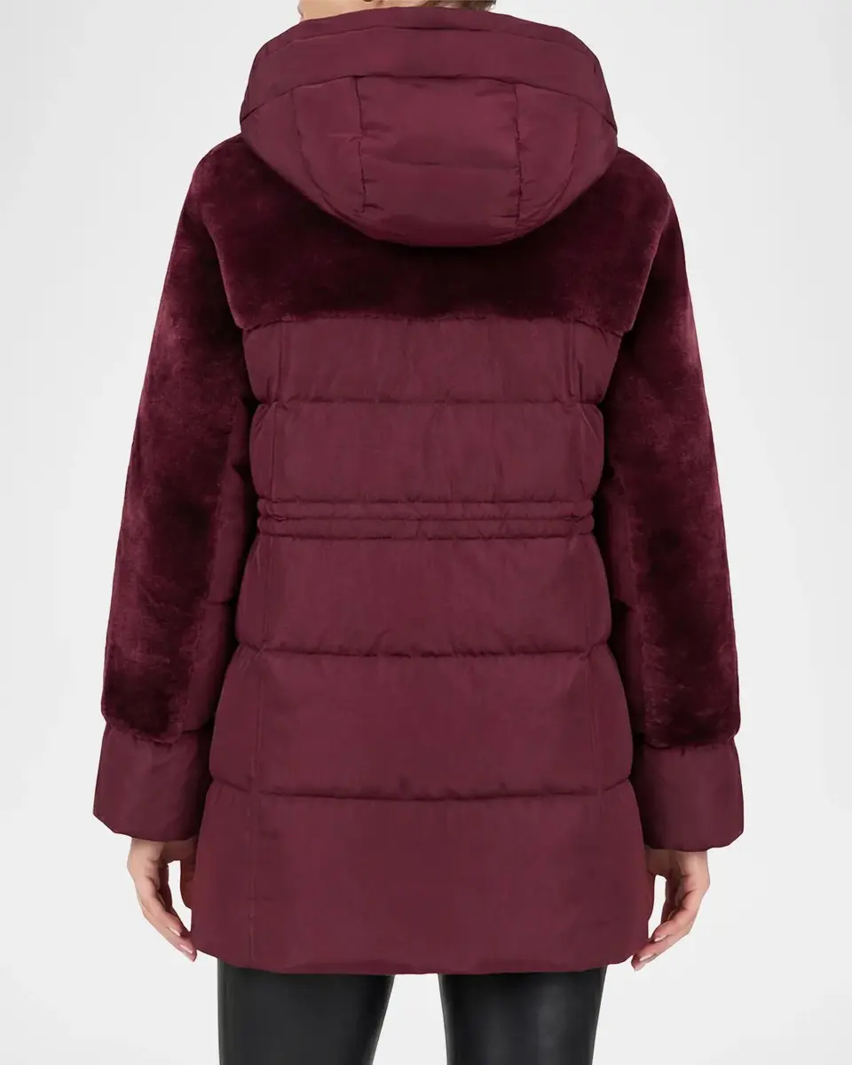 Gorski Select Lamb Shearling And Quilted Down Parka | Thumbnail 3 Gorski Select Lamb Shearling And Quilted Down Parka | Thumbnail 3