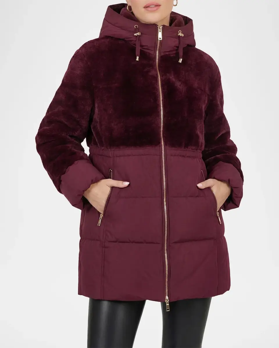 Gorski Select Lamb Shearling And Quilted Down Parka | Thumbnail 4 Gorski Select Lamb Shearling And Quilted Down Parka | Thumbnail 4