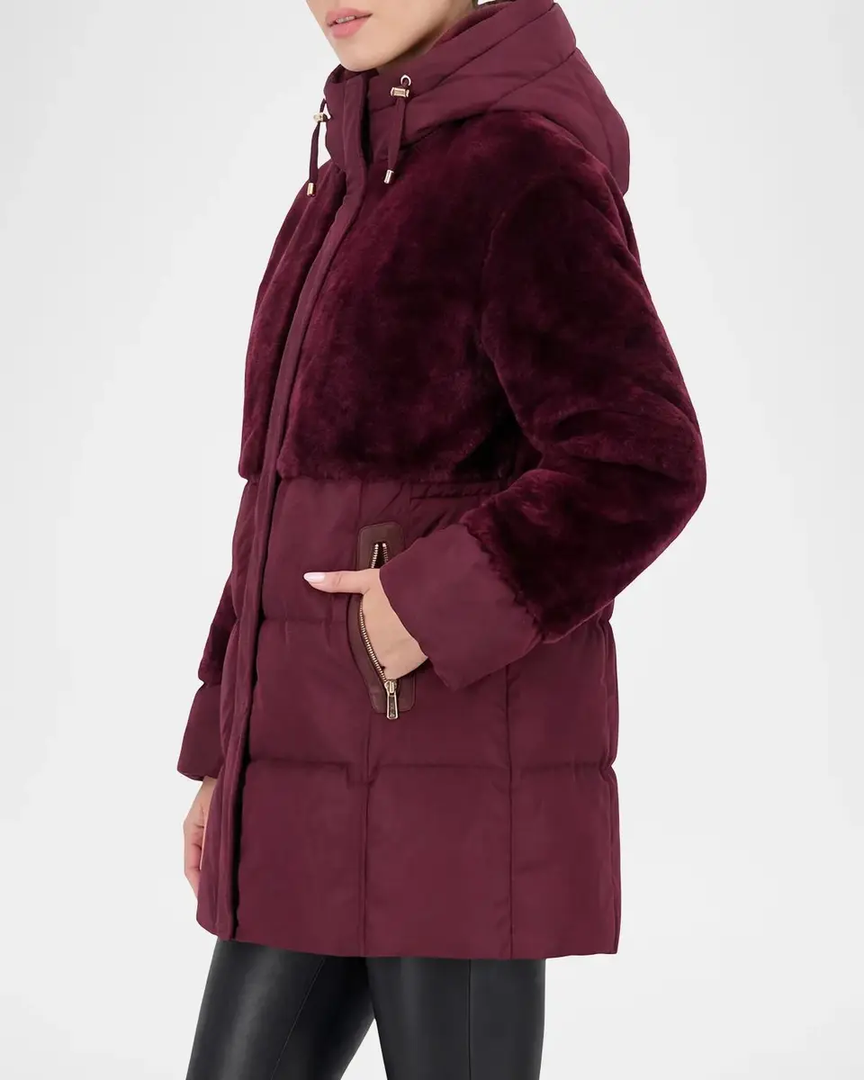Gorski Select Lamb Shearling And Quilted Down Parka | Thumbnail 5 Gorski Select Lamb Shearling And Quilted Down Parka | Thumbnail 5