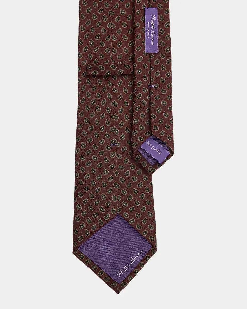 Ralph Lauren Purple Label Micro-Paisley Silk Tie | Thumbnail 2 Ralph Lauren Purple Label Micro-Paisley Silk Tie | Thumbnail 2