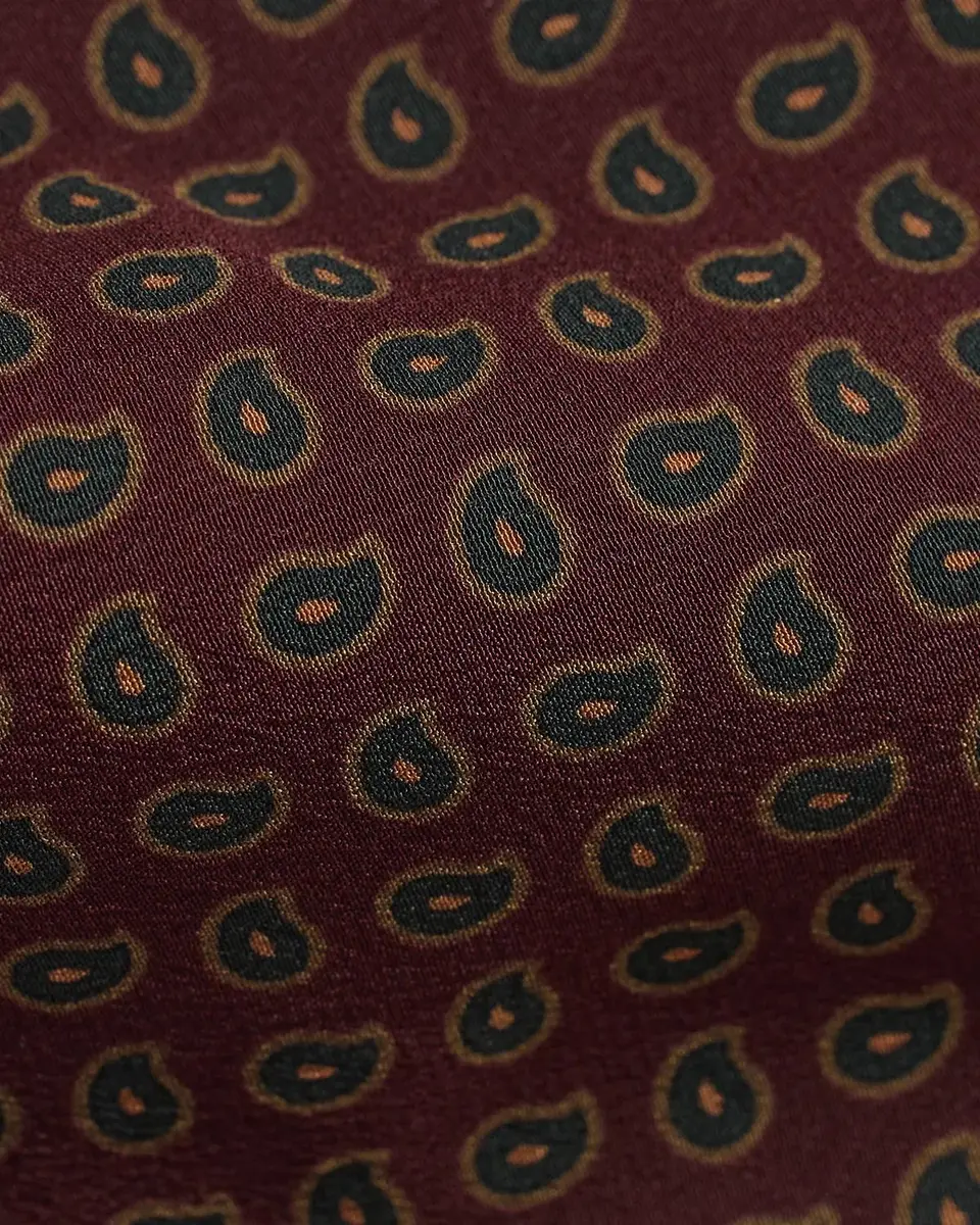 Ralph Lauren Purple Label Micro-Paisley Silk Tie | Thumbnail 4 Ralph Lauren Purple Label Micro-Paisley Silk Tie | Thumbnail 4