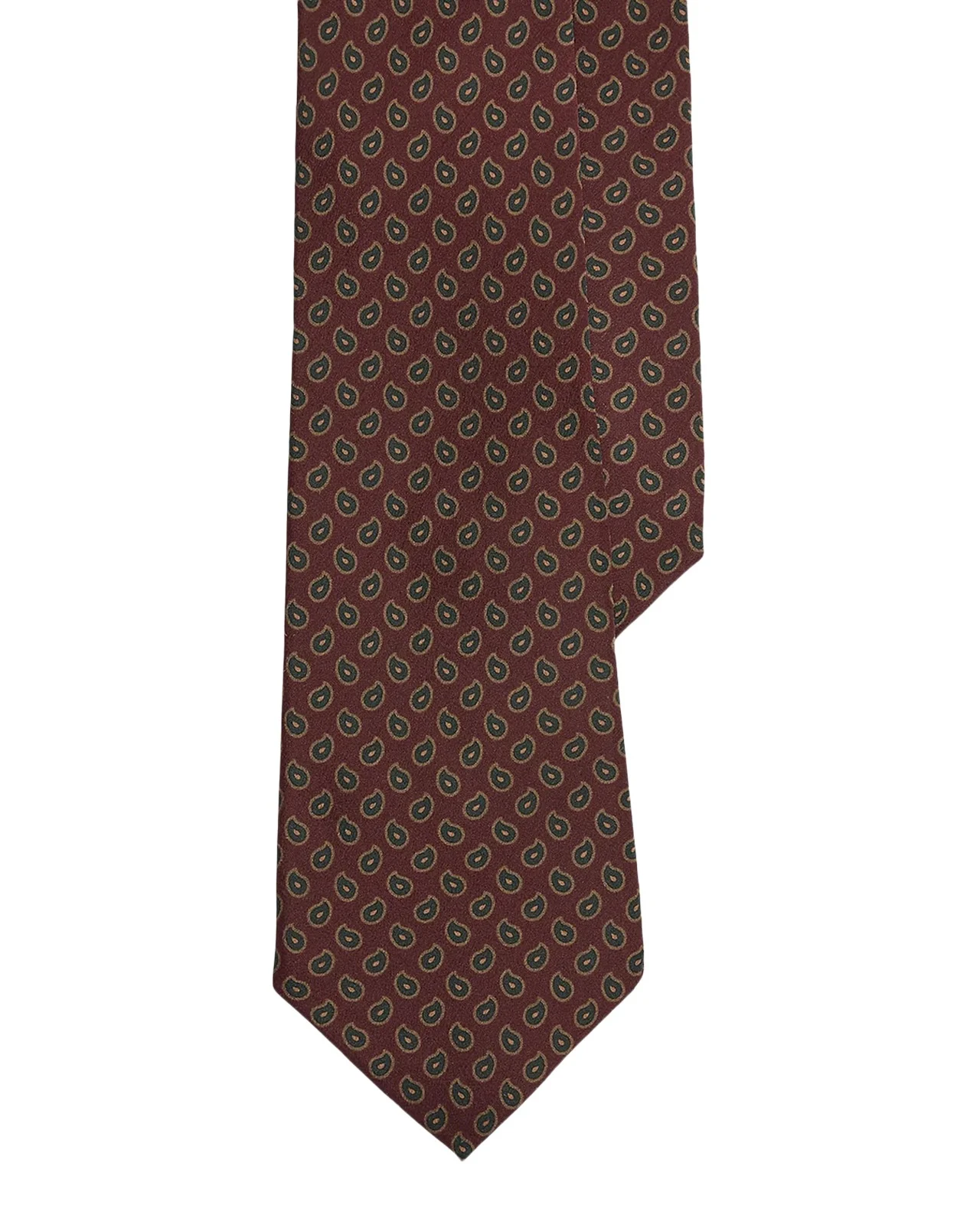 Ralph Lauren Purple Label Micro-Paisley Silk Tie
