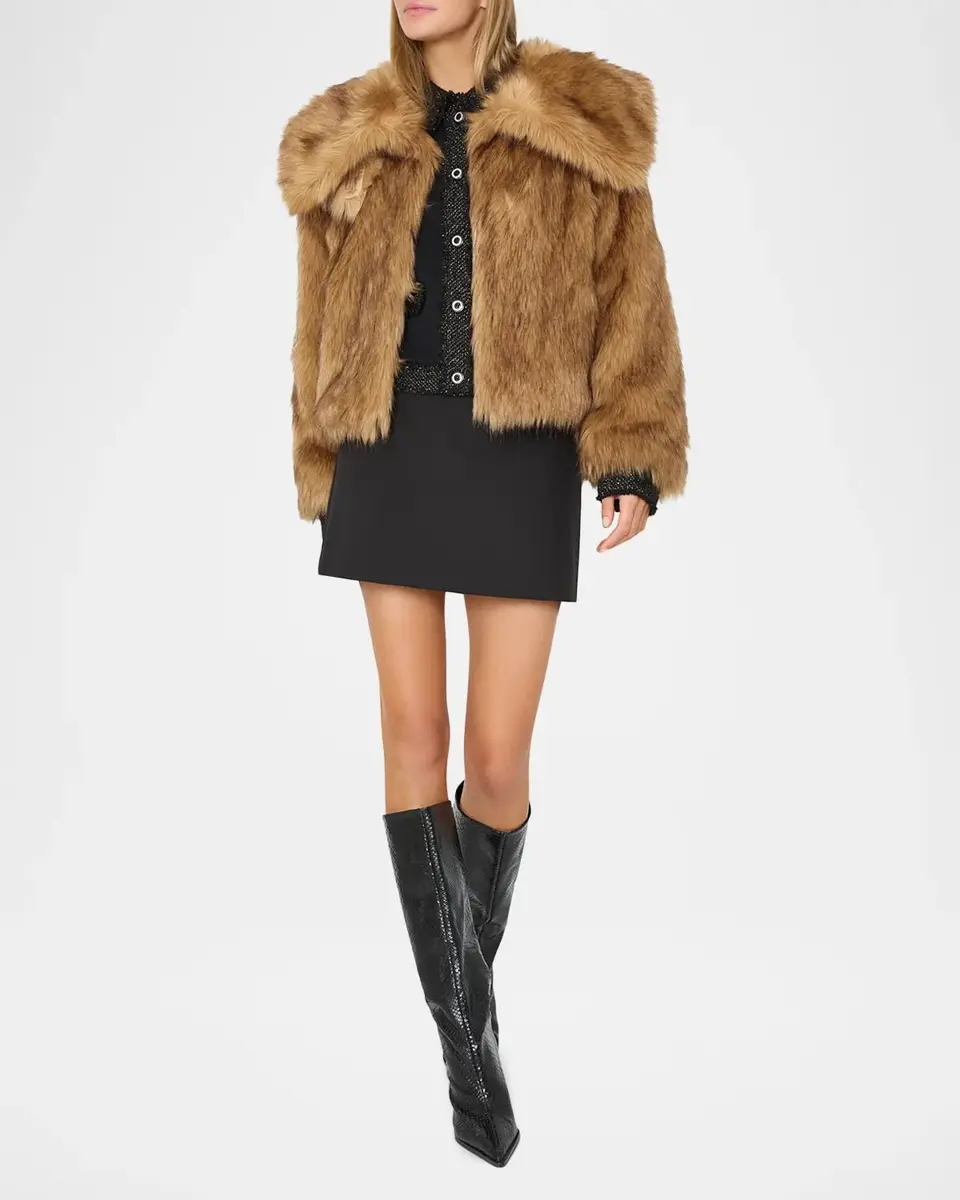 Milly Remy Faux Fur Jacket | Thumbnail 2 Milly Remy Faux Fur Jacket | Thumbnail 2