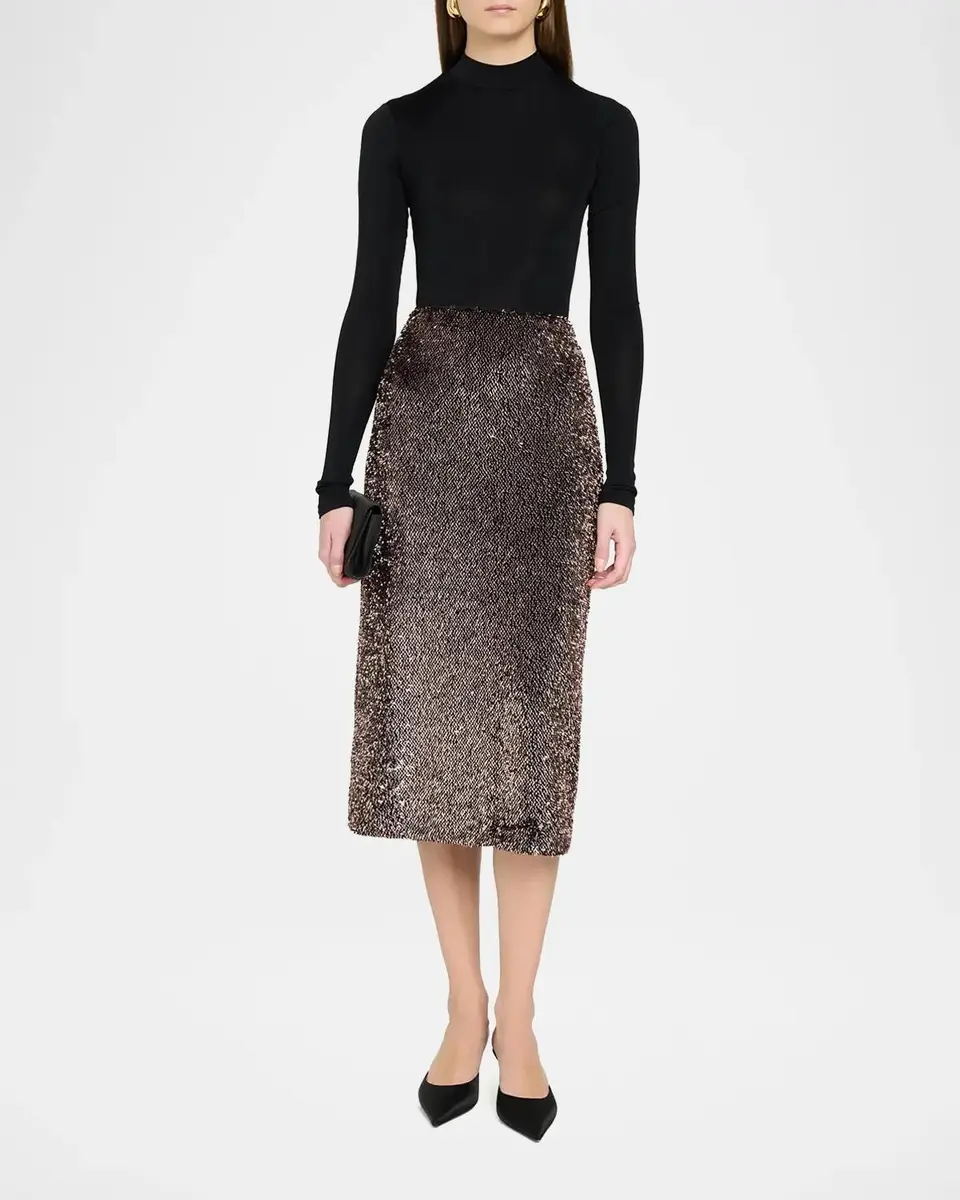 Veronica Beard Koa Long Embellished Midi Skirt | Thumbnail 2 Veronica Beard Koa Long Embellished Midi Skirt | Thumbnail 2