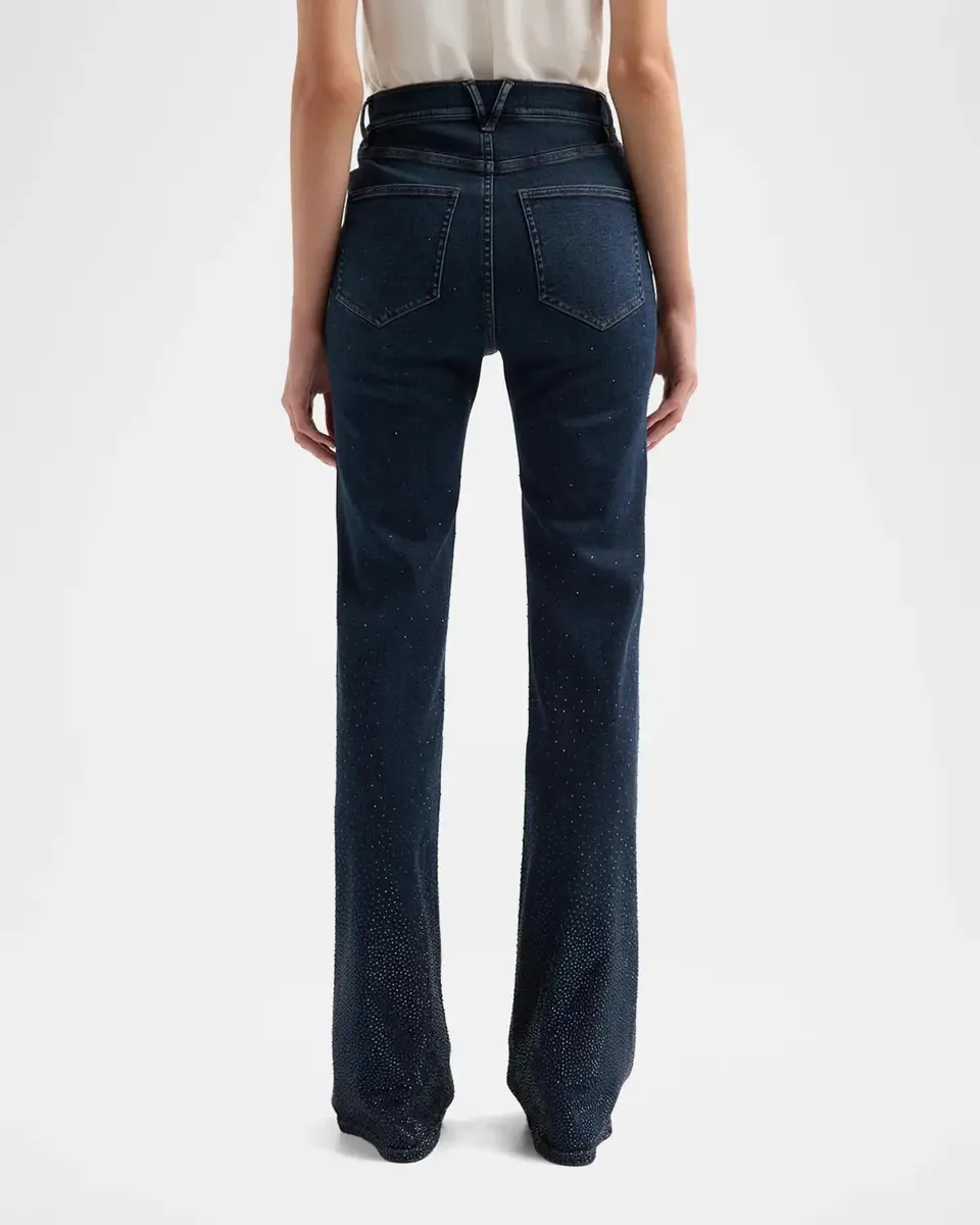 Veronica Beard Crosbie Rhinestone Gradient Jeans | Thumbnail 3 Veronica Beard Crosbie Rhinestone Gradient Jeans | Thumbnail 3