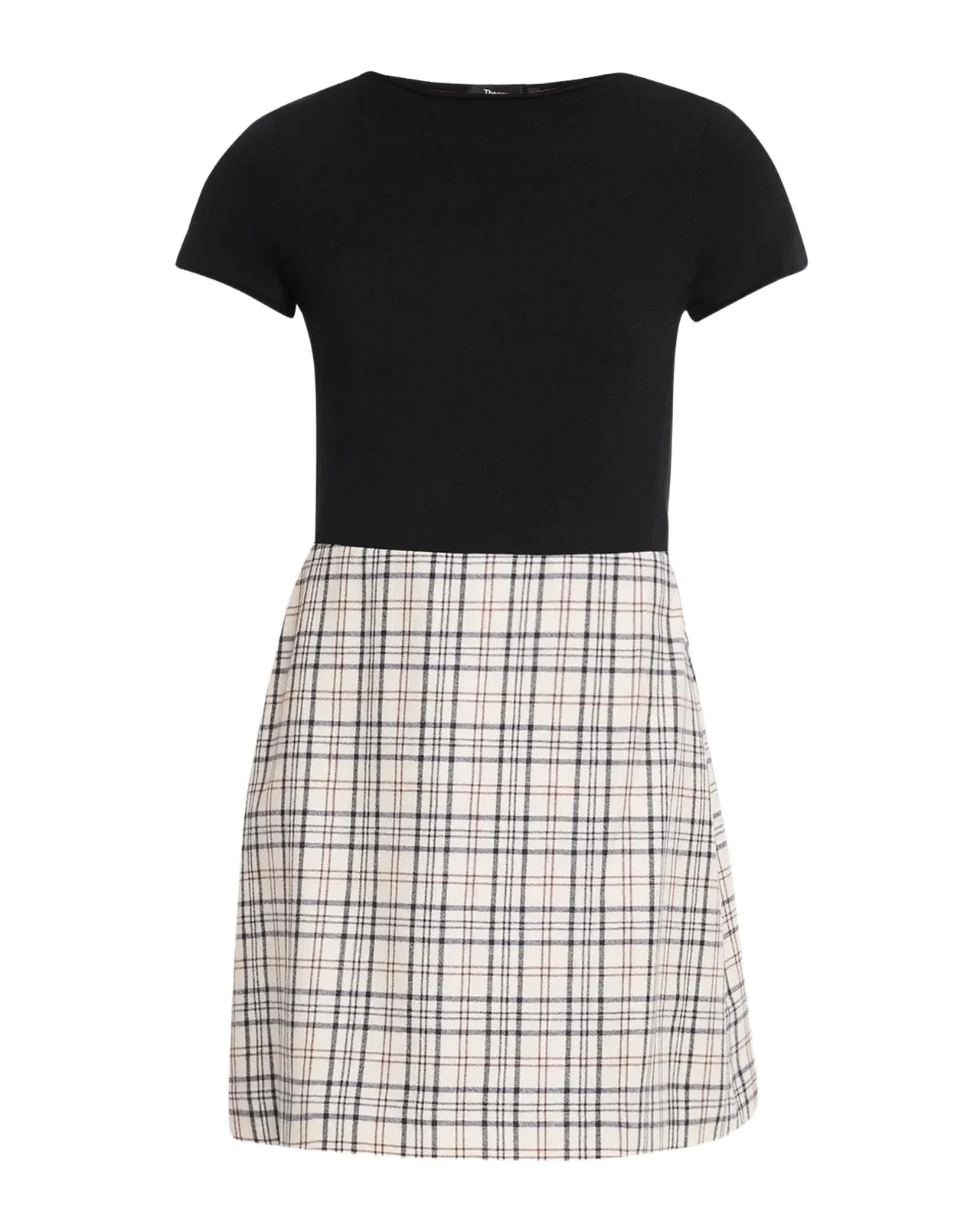 Virgin Wool A-Line Mini Dress Virgin Wool A-Line Mini Dress