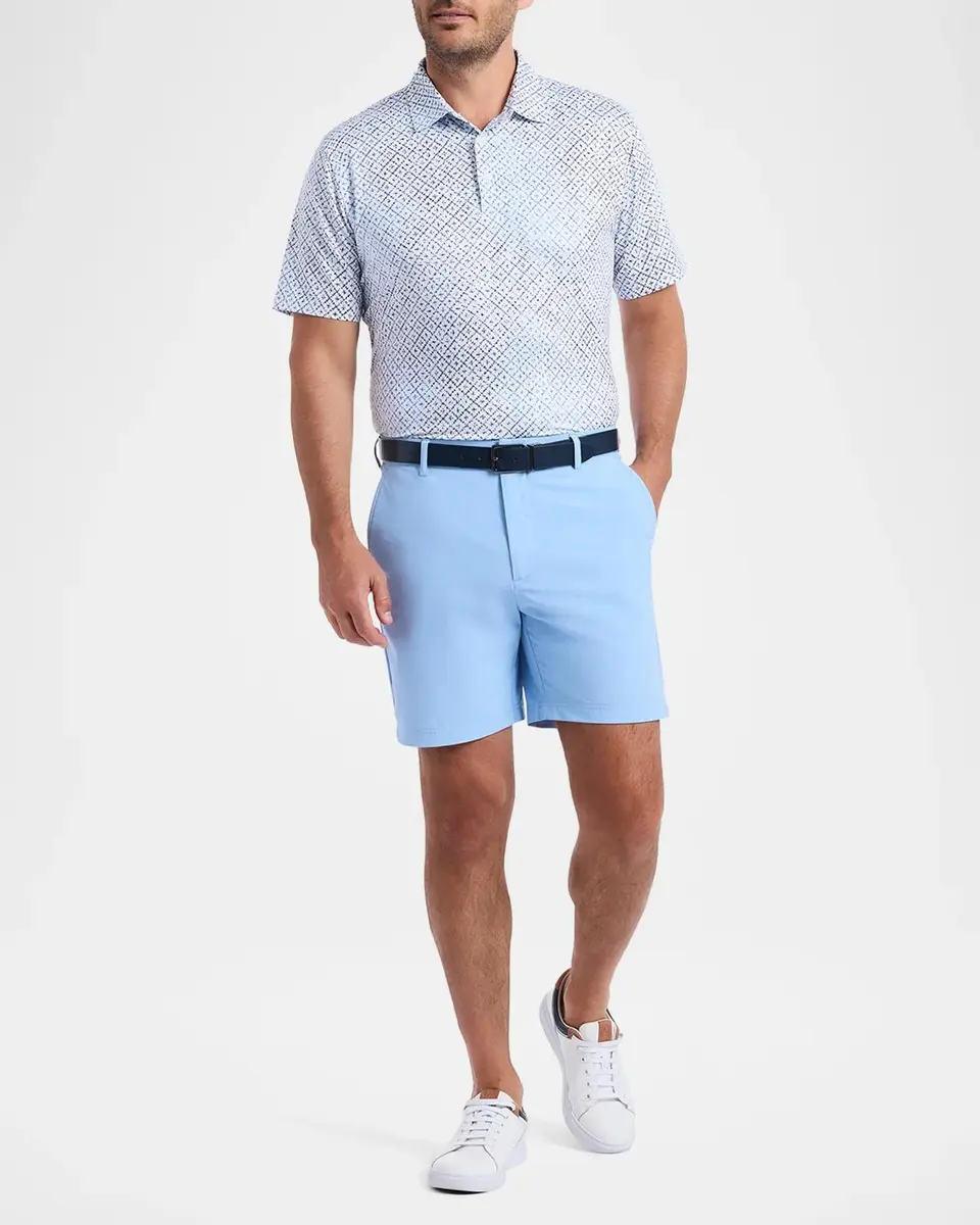 Robert Graham Dalby Geometric Knit Polo Shirt | Thumbnail 2 Robert Graham Dalby Geometric Knit Polo Shirt | Thumbnail 2