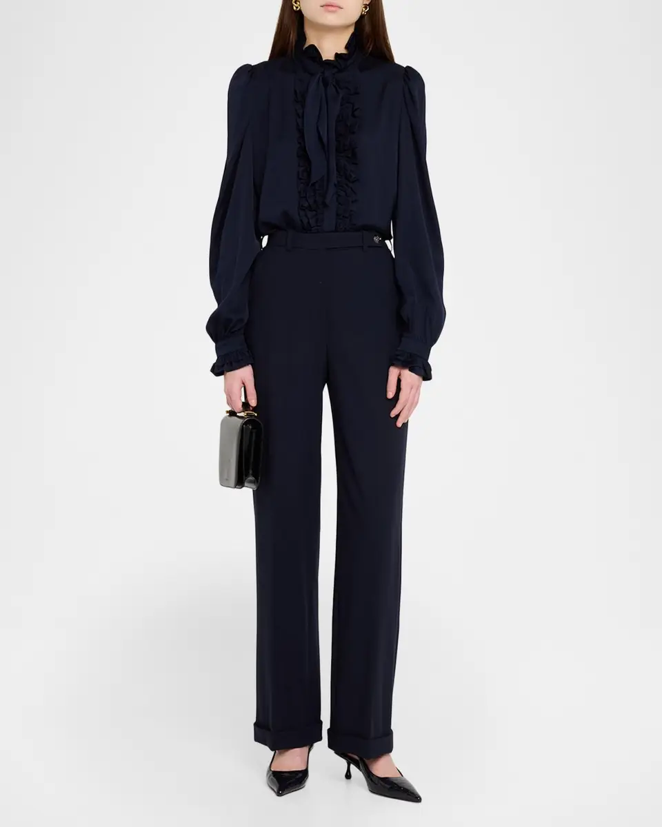 Kobi Halperin North Silk Georgette Blouse | Thumbnail 2