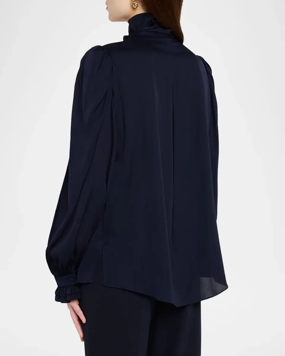 Kobi Halperin North Silk Georgette Blouse | Thumbnail 3