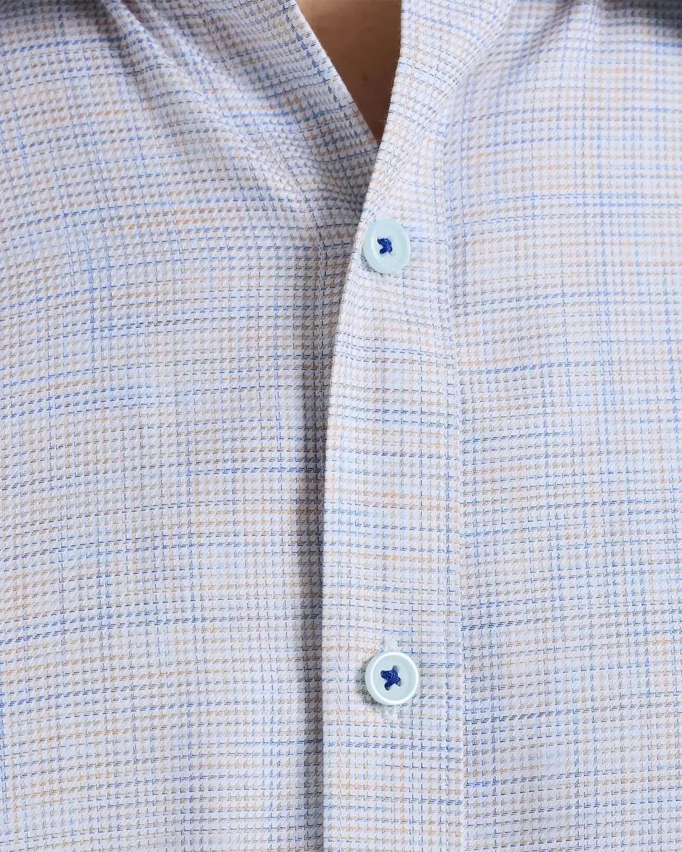 Robert Graham Edison Space-Dye Cotton Shirt | Thumbnail 7 Robert Graham Edison Space-Dye Cotton Shirt | Thumbnail 7