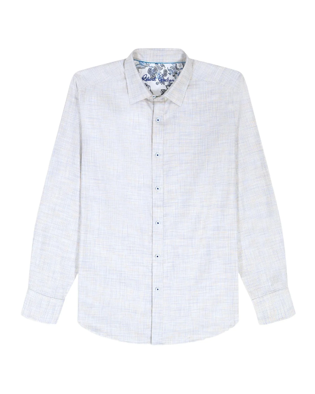 Robert Graham Edison Space-Dye Cotton Shirt