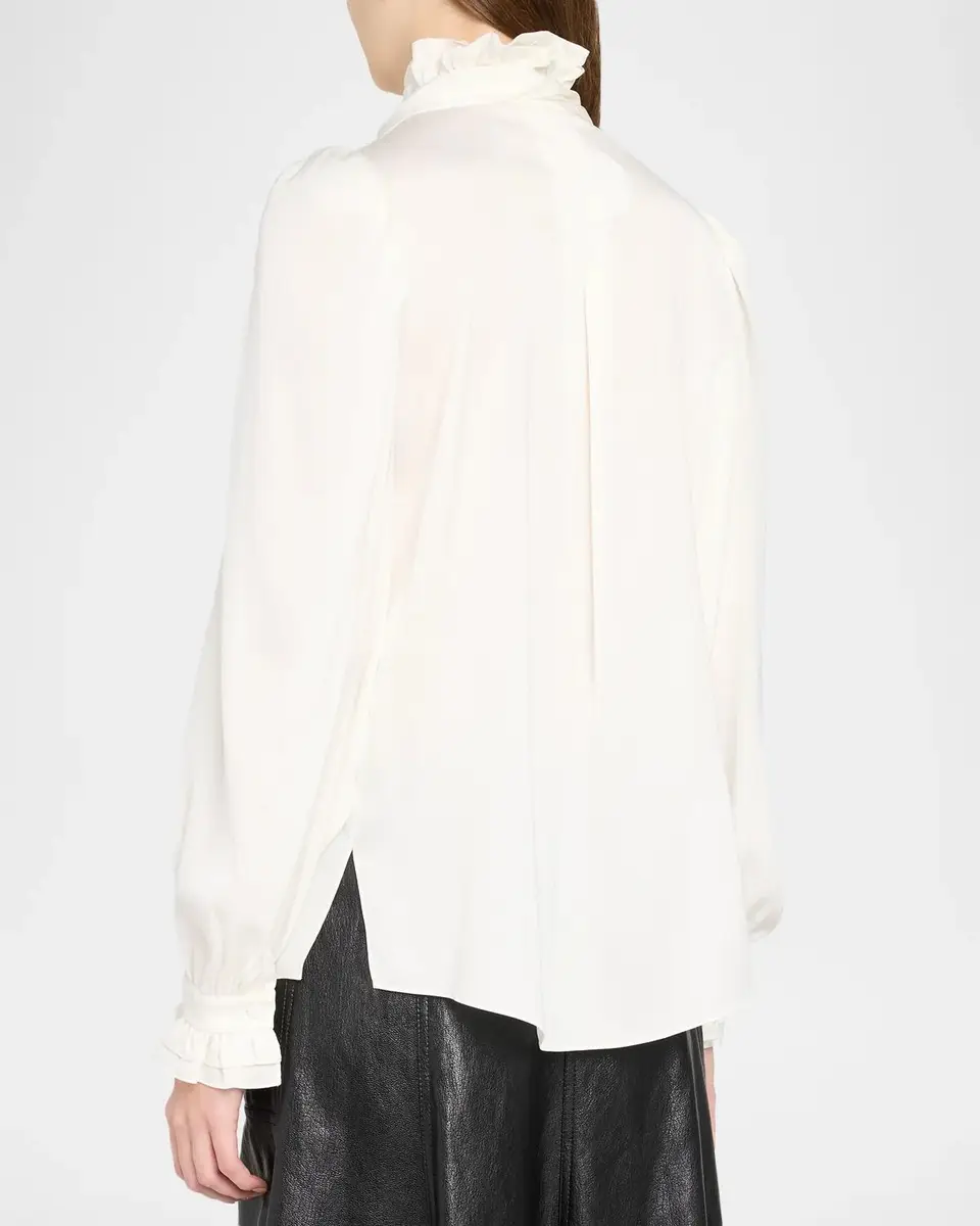 Kobi Halperin North Silk Georgette Blouse | Thumbnail 3 Kobi Halperin North Silk Georgette Blouse | Thumbnail 3