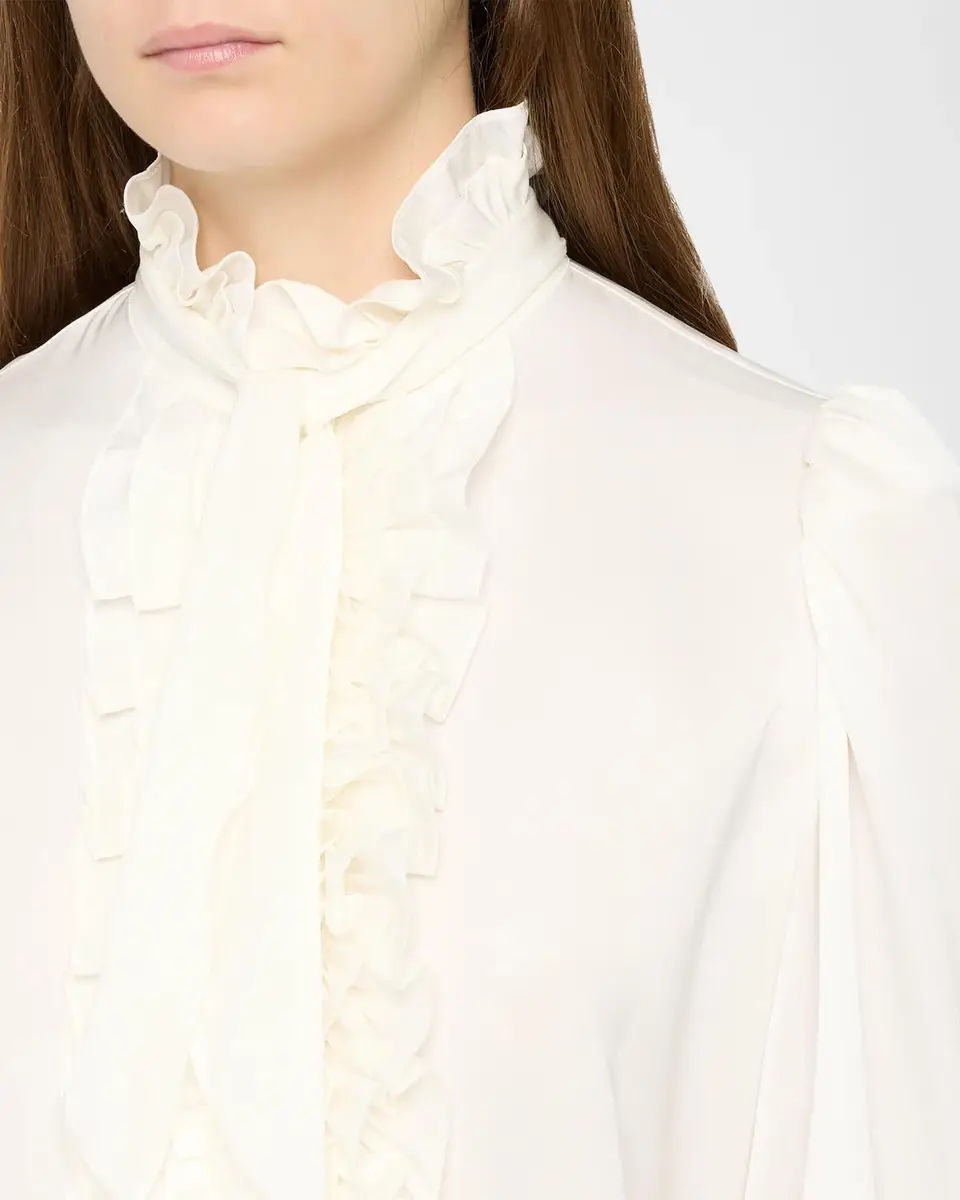 Kobi Halperin North Silk Georgette Blouse | Thumbnail 5 Kobi Halperin North Silk Georgette Blouse | Thumbnail 5