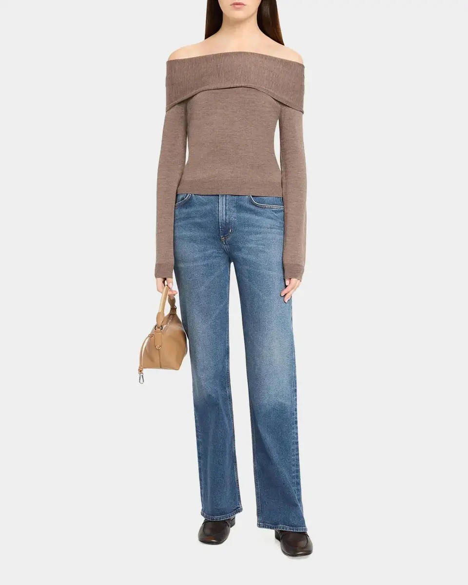 Simkhai Delphia Off-Shoulder Wool Top | Thumbnail 2 Simkhai Delphia Off-Shoulder Wool Top | Thumbnail 2