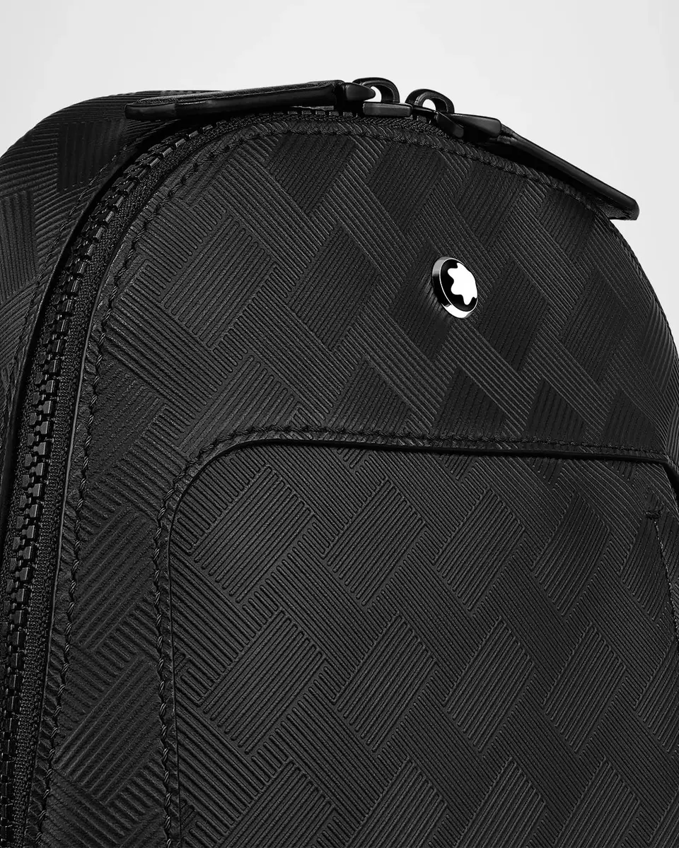 Montblanc Companion Medium Leather Crossbody Bag | Thumbnail 3 Montblanc Companion Medium Leather Crossbody Bag | Thumbnail 3