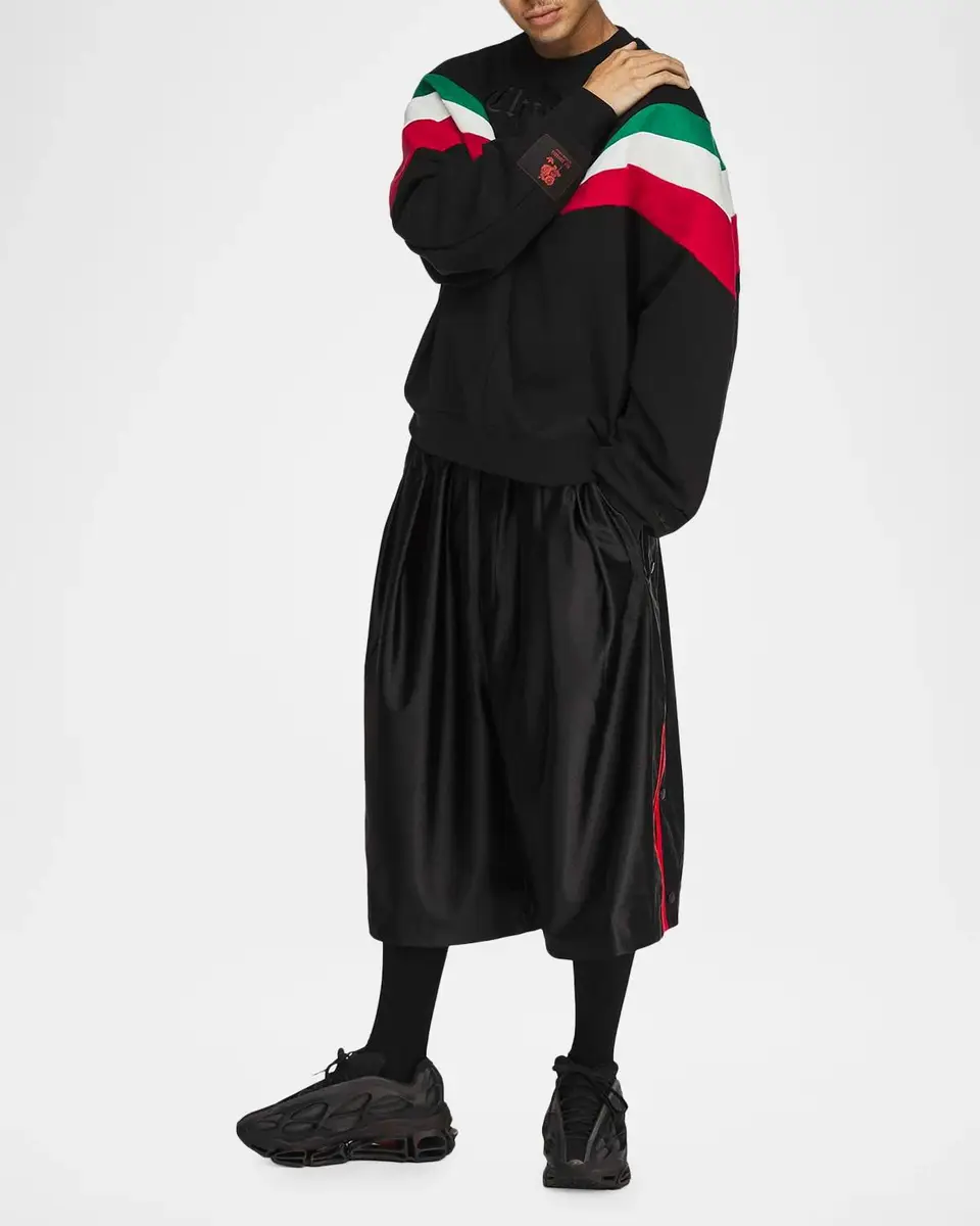 Adidas Men's x Willy Chavarria Chicano Cotton Sweatshirt | Thumbnail 2