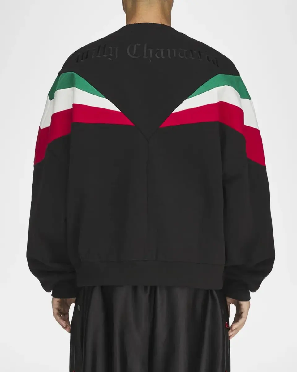 Adidas Men's x Willy Chavarria Chicano Cotton Sweatshirt | Thumbnail 3