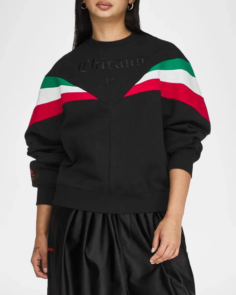 Adidas Men's x Willy Chavarria Chicano Cotton Sweatshirt | Thumbnail 7