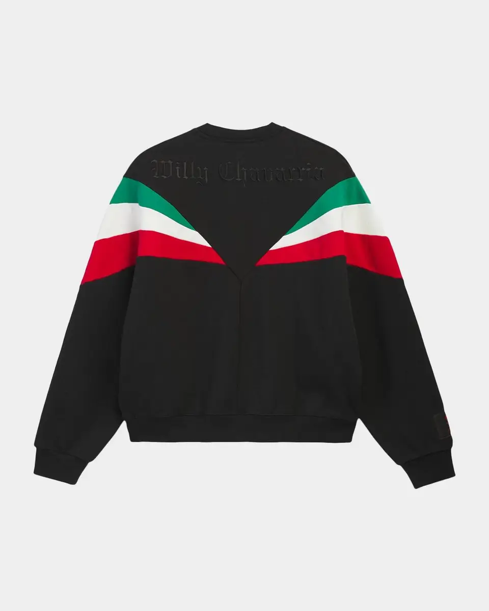 Adidas Men's x Willy Chavarria Chicano Cotton Sweatshirt | Thumbnail 8