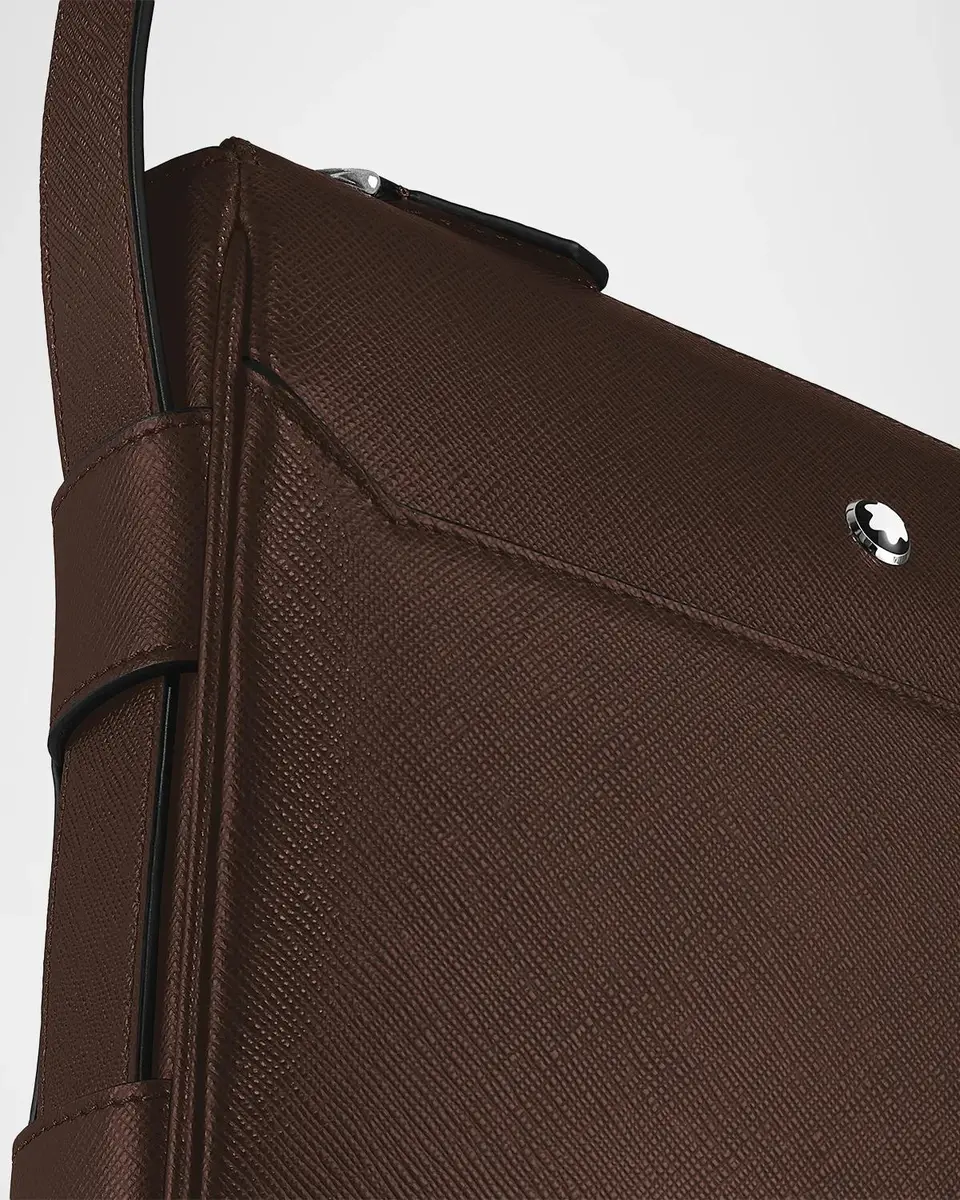 Montblanc Leather Messenger Bag | Thumbnail 5