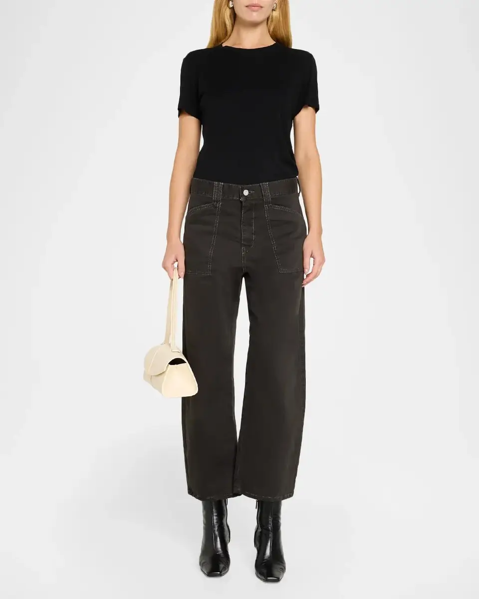 Moussy Vintage Pomonok Crop Cargo Pants | Thumbnail 2