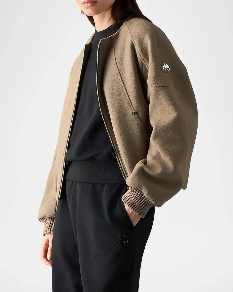 Moose Knuckles Grid 3-In-1 Wool Bomber Jacket | Thumbnail 6