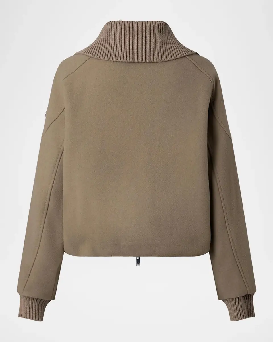 Moose Knuckles Grid 3-In-1 Wool Bomber Jacket | Thumbnail 8