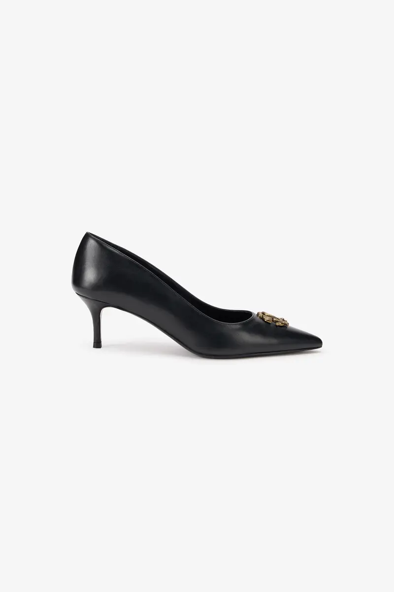 Roberto Cavalli Black Pumps With Jewel Embellishment | Thumbnail 2 Roberto Cavalli Black Pumps With Jewel Embellishment | Thumbnail 2
