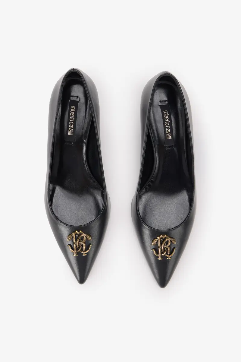 Roberto Cavalli Black Pumps With Jewel Embellishment | Thumbnail 4 Roberto Cavalli Black Pumps With Jewel Embellishment | Thumbnail 4