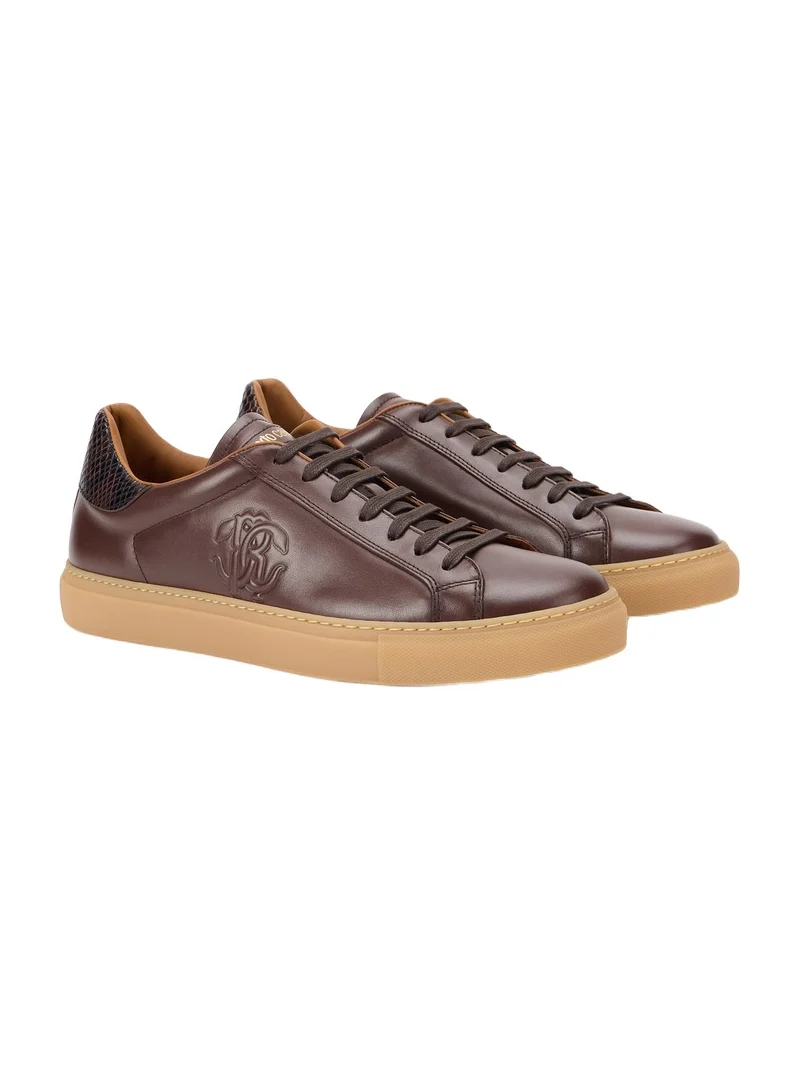 Brown Sneakers With Gum Sole Brown Sneakers With Gum Sole