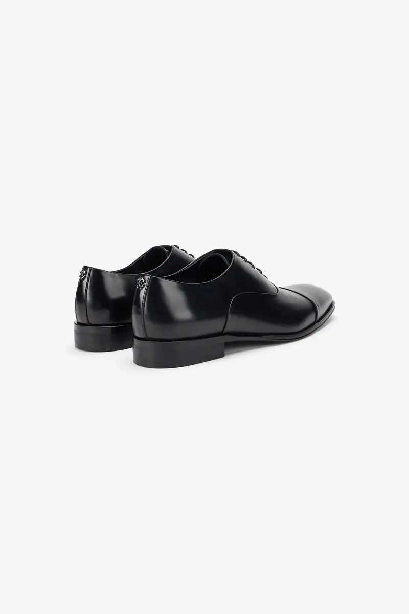 Roberto Cavalli Derby Shoes Black Cap-Toe | Thumbnail 3 Roberto Cavalli Derby Shoes Black Cap-Toe | Thumbnail 3