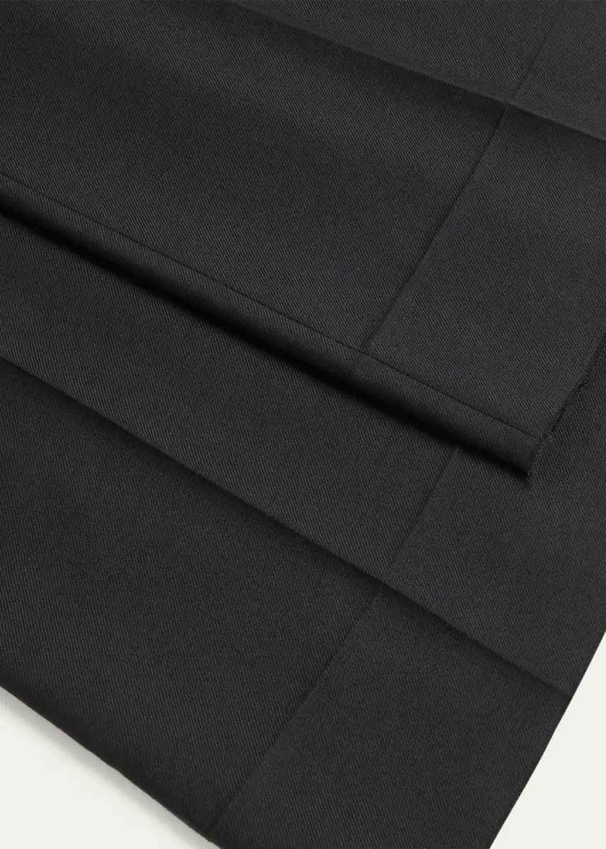 Valentino Garavani Men's Wide Leg Flared Flat-Front Pants | Thumbnail 5 Valentino Garavani Men's Wide Leg Flared Flat-Front Pants | Thumbnail 5