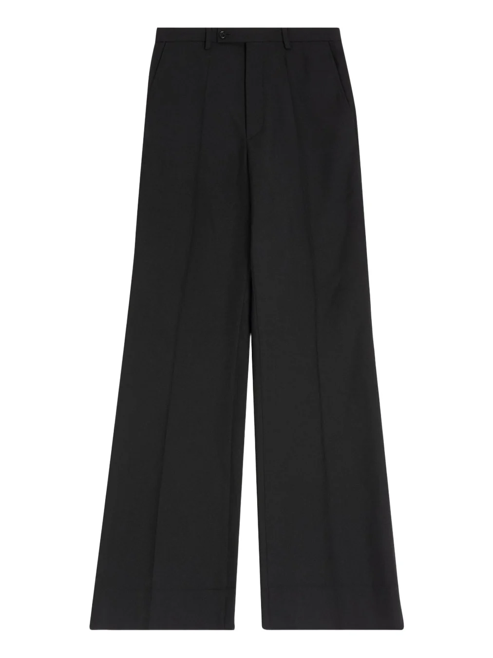 Valentino Garavani Men's Wide Leg Flared Flat-Front Pants