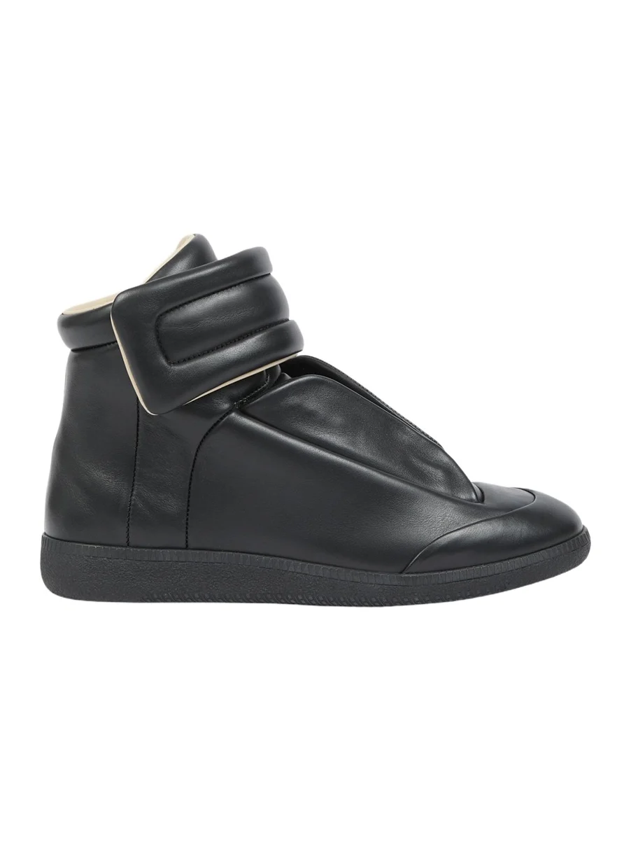 Men's Future Leather High-Top Sneakers Men's Future Leather High-Top Sneakers