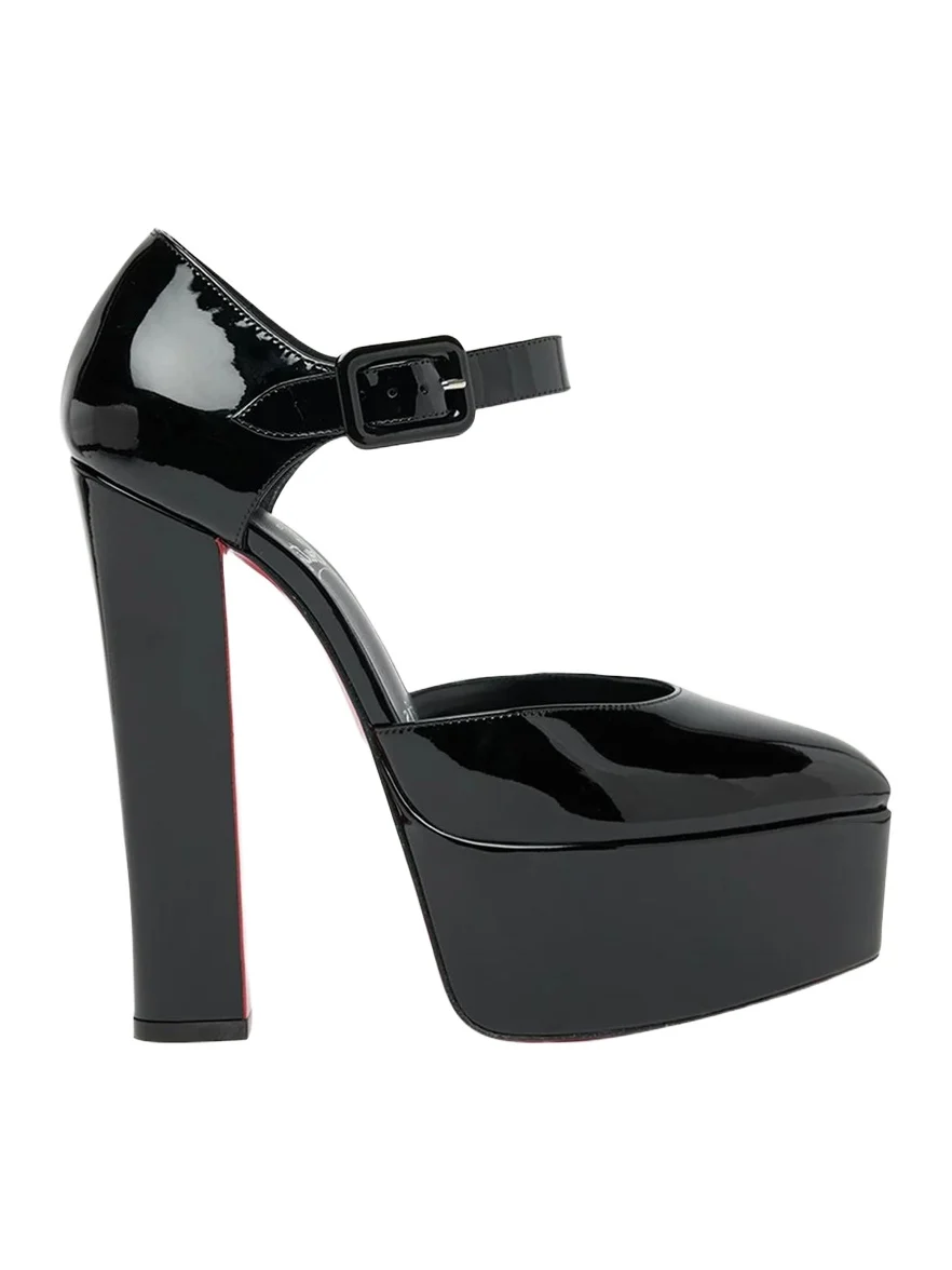 150mm Jenna Patent Leather Platform Pumps 150mm Jenna Patent Leather Platform Pumps