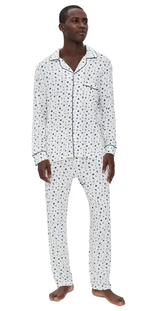Eberjey William Printed Pajama Set