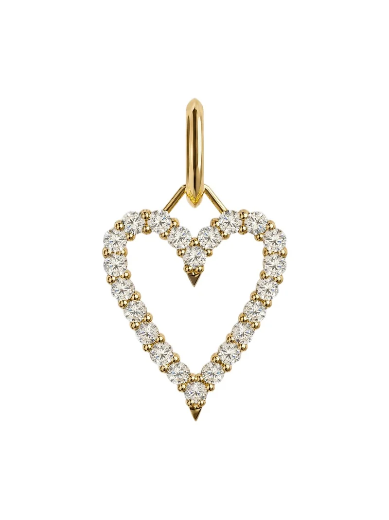 Jennifer Fisher Jennifer Fisher Floating Diamond Heart Charm