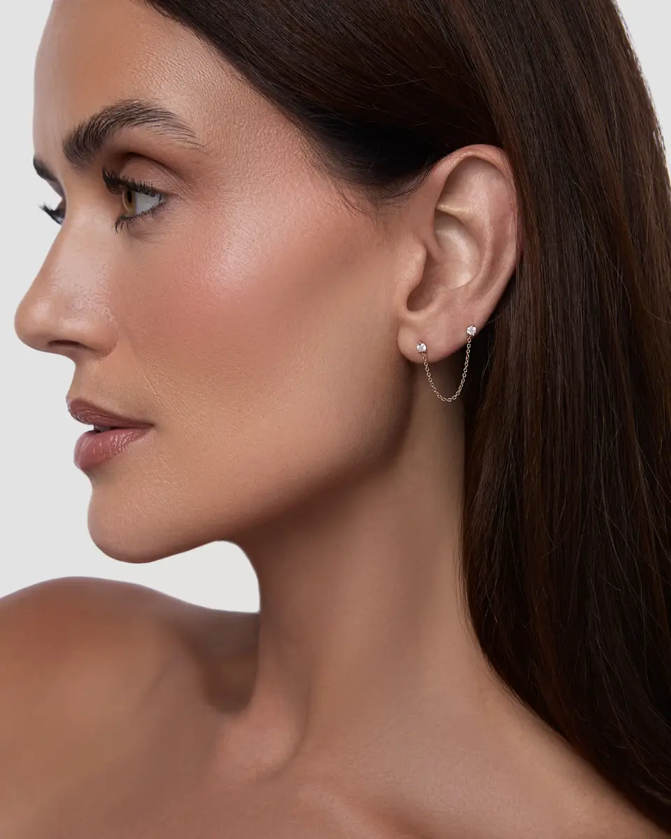 Jennifer Fisher Jennifer Fisher Single Staycation Earring Large | Thumbnail 2 Jennifer Fisher Jennifer Fisher Single Staycation Earring Large | Thumbnail 2