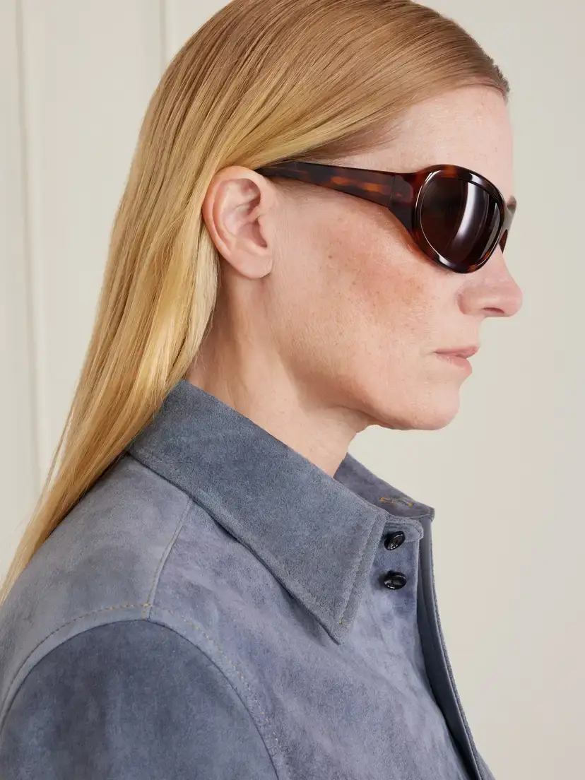 Oliver Peoples + Khaite 1967c Round-frame Acetate Sunglasses | Thumbnail 5 Oliver Peoples + Khaite 1967c Round-frame Acetate Sunglasses | Thumbnail 5