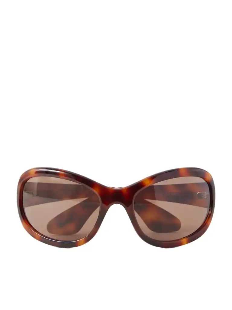 + Khaite 1967c Round-frame Acetate Sunglasses
