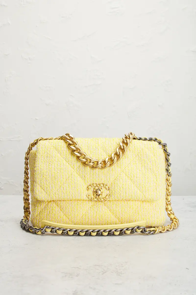 Chanel Chanel Tweed Large 19 Flap Bag | Thumbnail 2